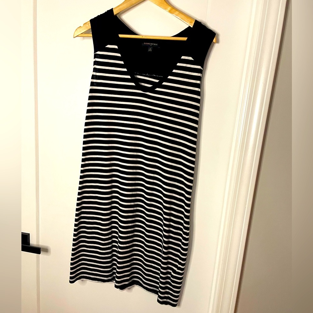 Banana Republic Stripe t-shirt dress